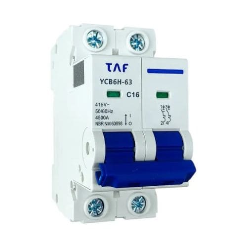 DISJUNTOR BIPOLAR 16A TAF