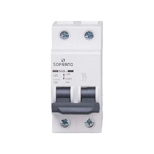 DISJUNTOR BIPOLAR 20A SOPRANO